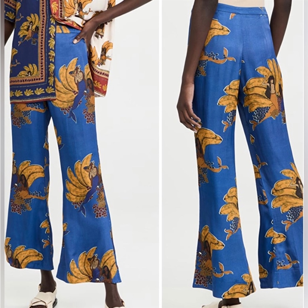 Farm Rio Mermaid Banana Pants Size S